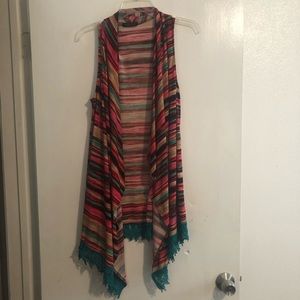 Serape Crazy Train Vest